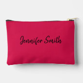 Funny Valentine's Day Self Liebe Zubehörtasche (Rückseite)