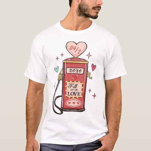Funny Valentine's Day T-Shirt (Vorderseite)