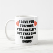 Funny Valentine's Day Tasse Geschenk für Boyfriend (Links)