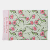 Funny Valentine's Day Venus Fliegenfalle Pflanze Geschirrtuch (Horizontal)