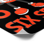 Funny Valentines Six Seven Hearts 6 7 Meme Boys Gi Poster (Ecke)