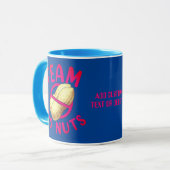Funny Valentines Team No Nuts Geschenk für sie Tasse (Vorderseite Links)