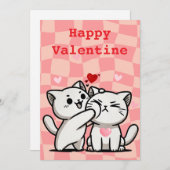 Funny Valentinstag Ferienkarte Feiertagskarte (Vorne/Hinten)