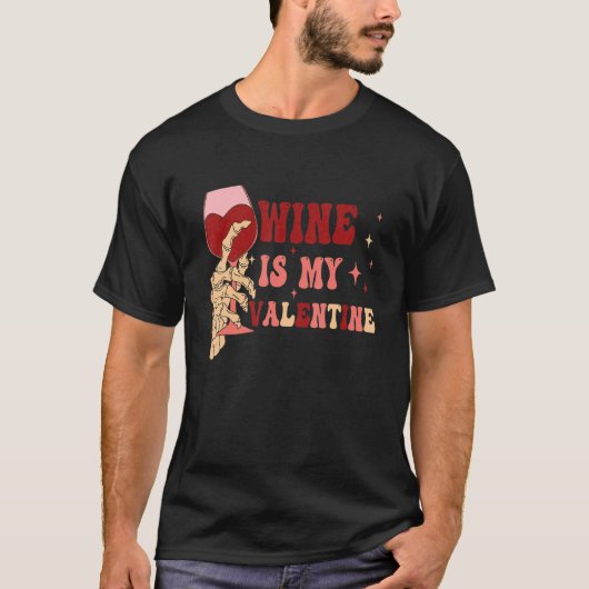 Funny Valentinstag Graphic Shirt Groovy Herz Wi (Vorderseite)