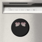Funny Valentinstag Skeleton Hands Hearts Girl Cl Magnet (In Situ (Geschirrspüler))