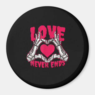Funny Valentinstag Skeleton Heart Hands Magnet