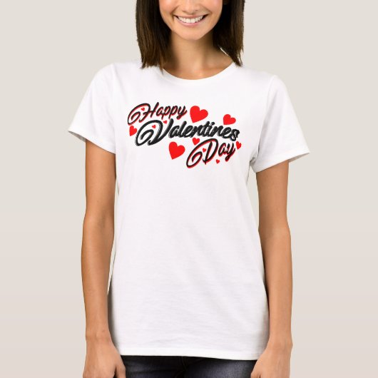 Funny Valentinstag T - Shirt (Vorderseite)