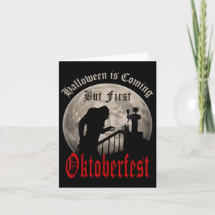 Funny Vampire Bierliebhaber Gran Dracula Männer Karte