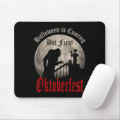 Funny Vampire Bierliebhaber Gran Dracula Männer Mousepad (Mit Mouse)