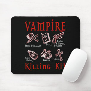 Funny Vampire Killing Kit Mousepad