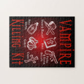 Funny Vampire Killing Kit Puzzle (Horizontal)