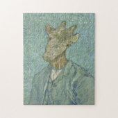 Funny Van Gogh Giraffe Jigsaw Puzzle (Vertikal)