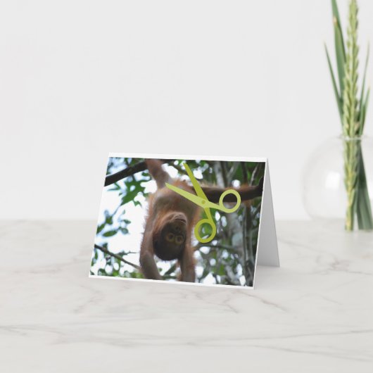 Funny Vasectomy Feiertagskarte (Vorderseite)