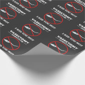 Funny Vasectomy Operation Sprichwort Erwachsene Hu Geschenkpapier (Ecke)