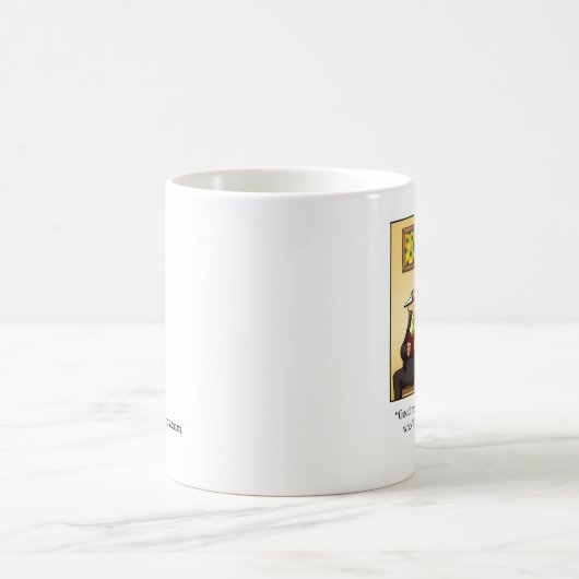 Funny Vasectomy Spaß Tasse "Spectickles" (Mittel)