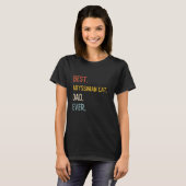Funny Vater Best Abyssinian Cat Vater Ever Shirts (Vorne ganz)