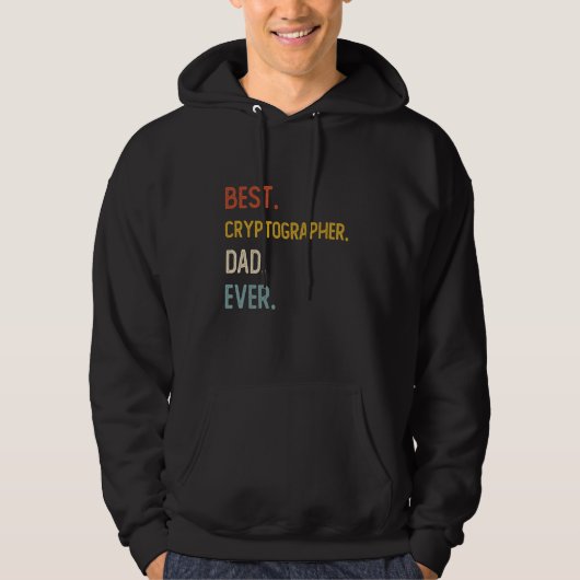 Funny Vater Bester Kryptograf Vater Ever Shirts Pf (Vorderseite)