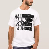 Funny Vater Daddy Bruh T - Shirt (Vorderseite)