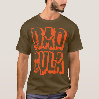 Funny Vater Daddy Dracula Monster Kostüm Halloween T-Shirt