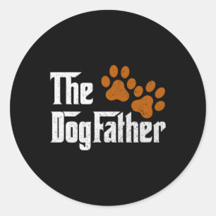 Funny Vater Daddy Papa Pops Fathers Day Gift Idee Runder Aufkleber