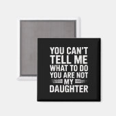 Funny Vater Daddy spendet Männer von Tochter-Väter Magnet (Vorderseite/Rückseite)