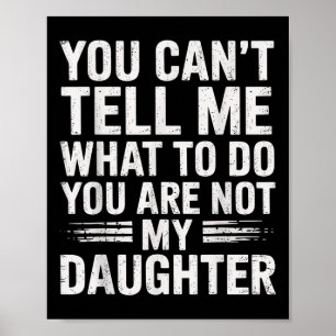 Funny Vater Daddy spendet Männer von Tochter-Väter Poster