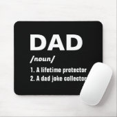 Funny Vater Definition Vatertag Mousepad (Mit Mouse)