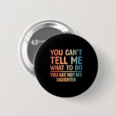 Funny Vater Design Pater Daddy Papa Men from Da Button (Vorne & Hinten)