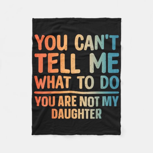 Funny Vater Design Pater Daddy Papa Men from Da Fleecedecke (Vorderseite)