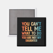 Funny Vater Design Pater Daddy Papa Men from Da Magnet (Vorderseite/Rückseite)