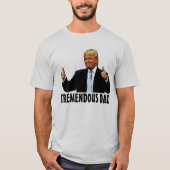 FUNNY VATER DONALD TRUMP T - SHIRT (Vorderseite)