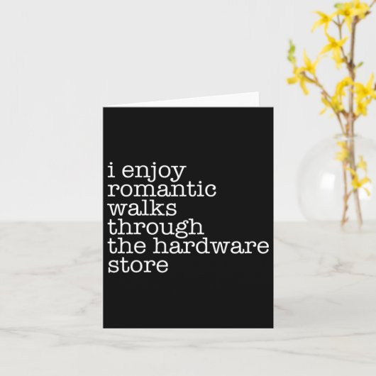 Funny Vater Handyman Hardware Store Tools Geschenk Karte (Gelbe Blume)