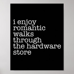 Funny Vater Handyman Hardware Store Tools Geschenk Poster