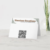 Funny Vater in einem Hammock Cartoon Vathday Karte (Rückseite)