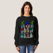 Funny Vater Joke Champion Gnomes Sweatshirt (Vorne ganz)