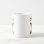 Funny Vater Joke Champion Trophy Kaffeetasse (Mittel)