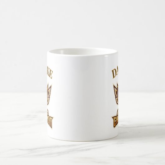 Funny Vater Joke Champion Trophy Kaffeetasse (Mittel)