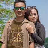 Funny Vater Joke Champion Trophy T-Shirt