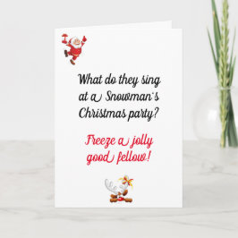 Funny Vater Joke Christmas Card Karte