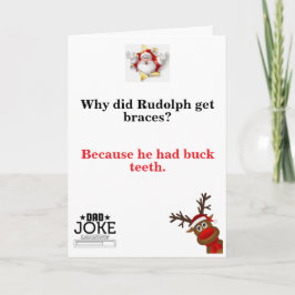 Funny Vater Joke Christmas Card Karte