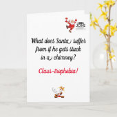 Funny Vater Joke Christmas Card Karte (Gelbe Blume)