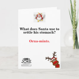 Funny Vater Joke Christmas Card Karte