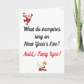 Funny Vater Joke Christmas Card Karte (Vorderseite)