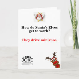 Funny Vater Joke Christmas Card Karte