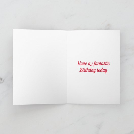 Funny Vater Joke Designed Card Karte (Innenseite)