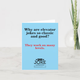 Funny Vater Joke Feiertagskarte