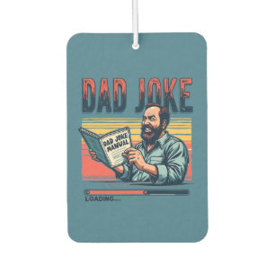 Funny Vater Joke Retro Spaß Vintag Ästhetik Autolufterfrischer