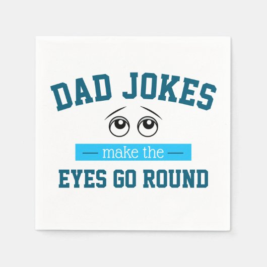 Funny Vater Jokes Father Pub Serviette (Vorderseite)