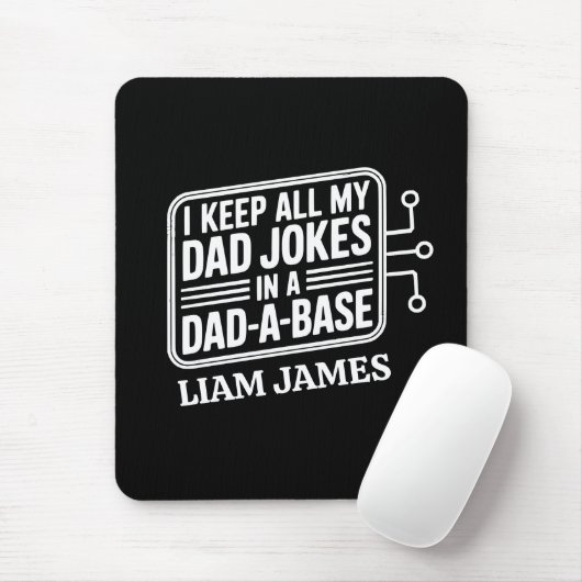 Funny Vater Jokes Fathers Tagesgeschenk für Papa Mousepad (Mit Mouse)
