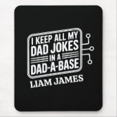 Funny Vater Jokes Fathers Tagesgeschenk für Papa Mousepad (Vorne)